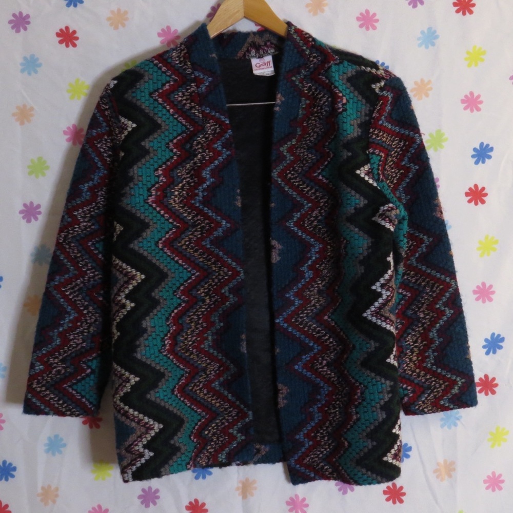 Vintage Patterned Blazer